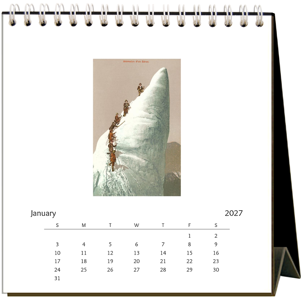 Found Image Press - The Great Outdoors 2027 Desk Calendar