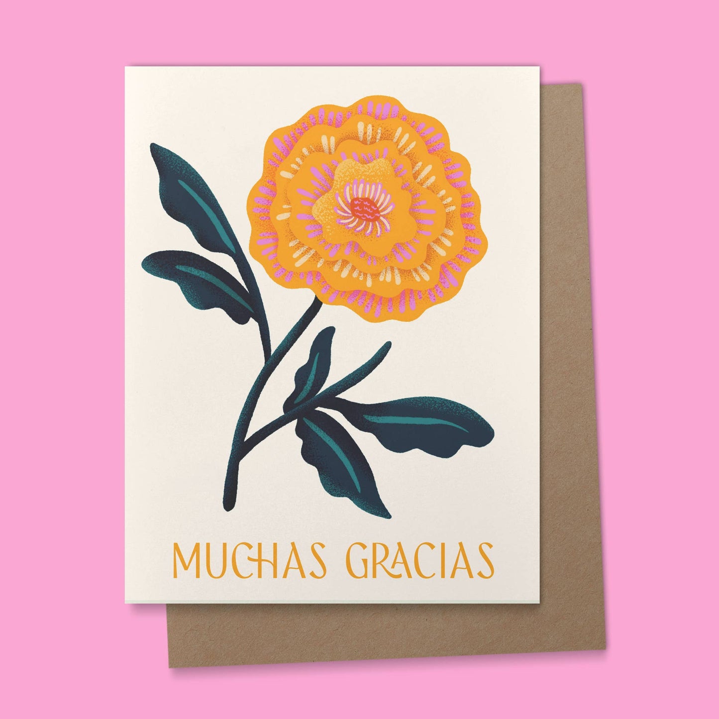 Ana Peake - Muchas Gracias Spanish Greeting Card