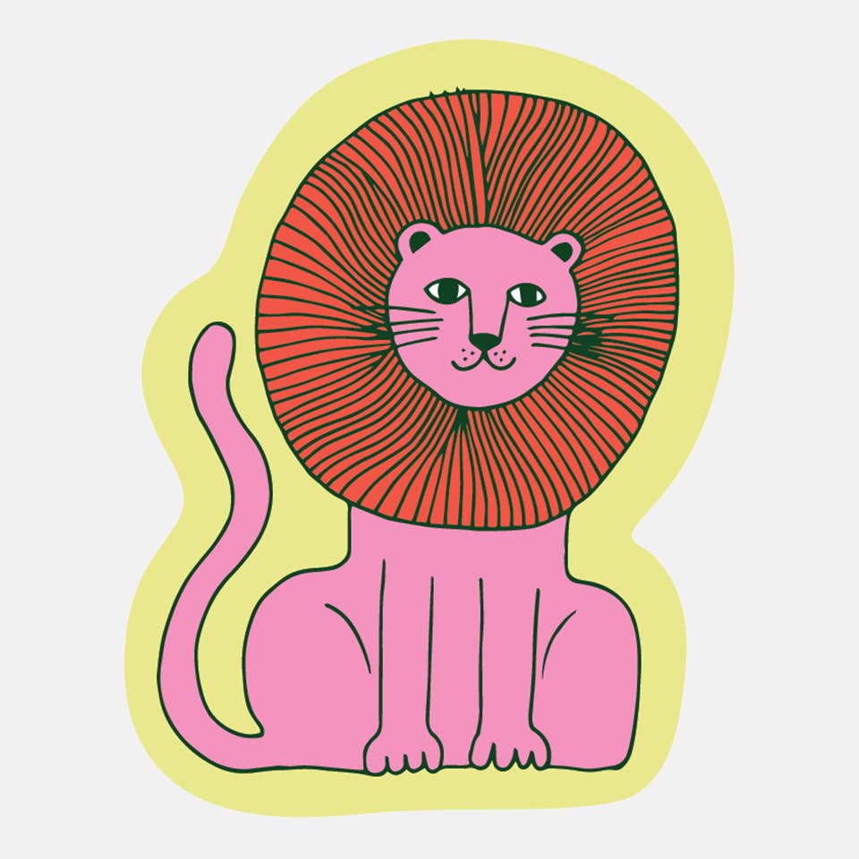 The Good Twin - Lion Sticker