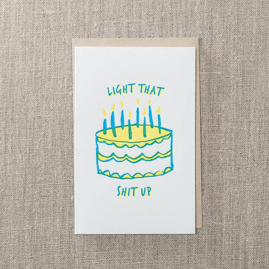 Pike Street Press - Light That Up Greeting Card