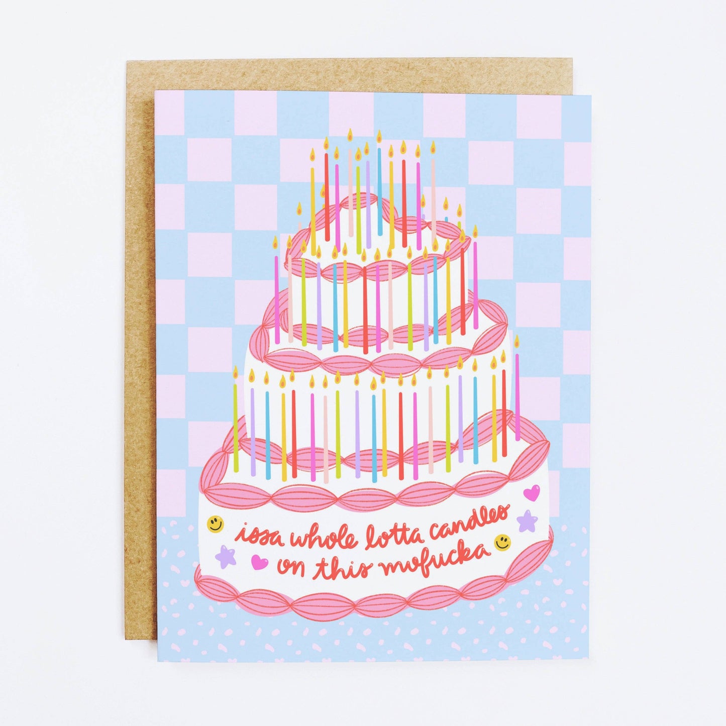 K+S Design Co. - Whole Lotta Candles Birthday Card
