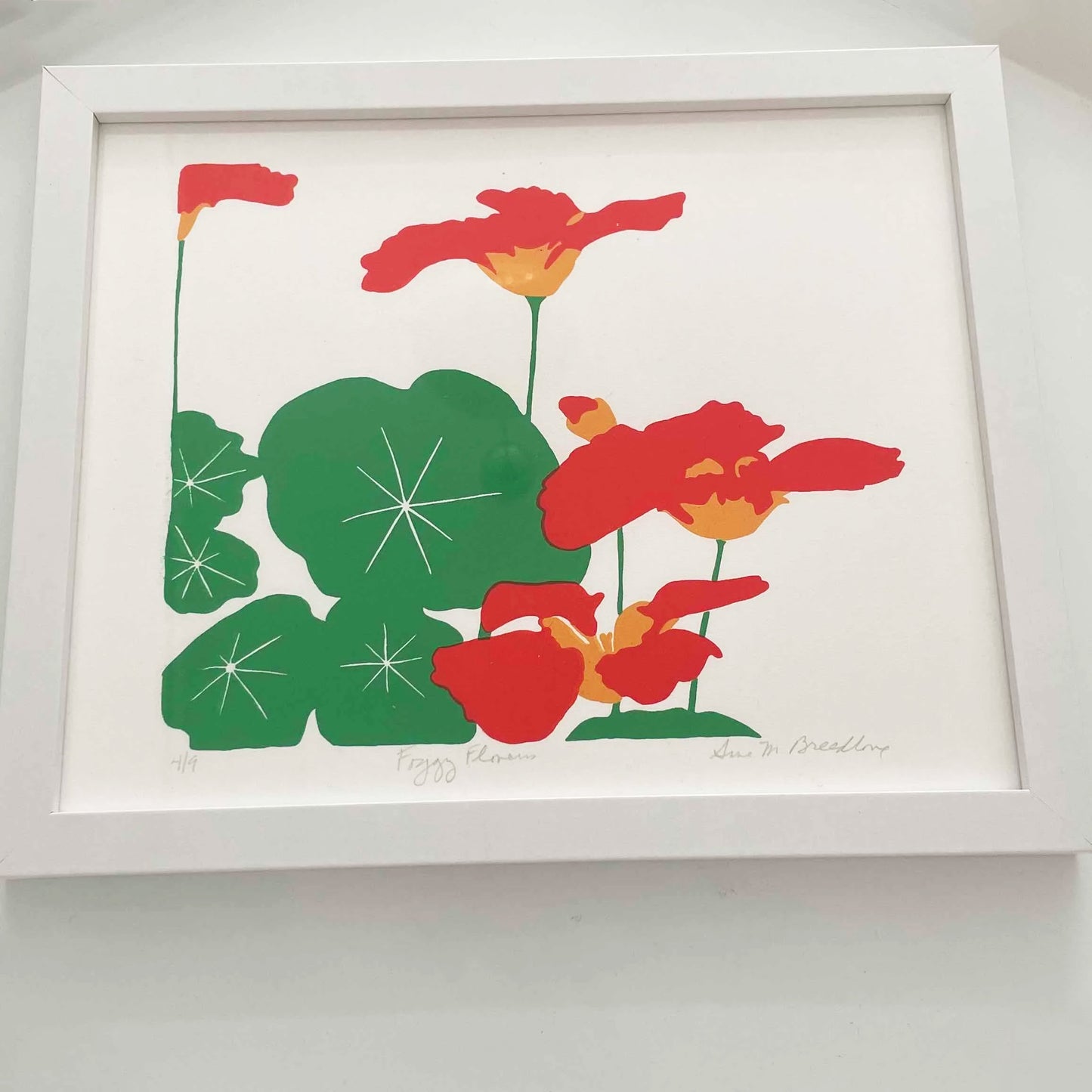 Anne M Breedlove - Froggy Flowers