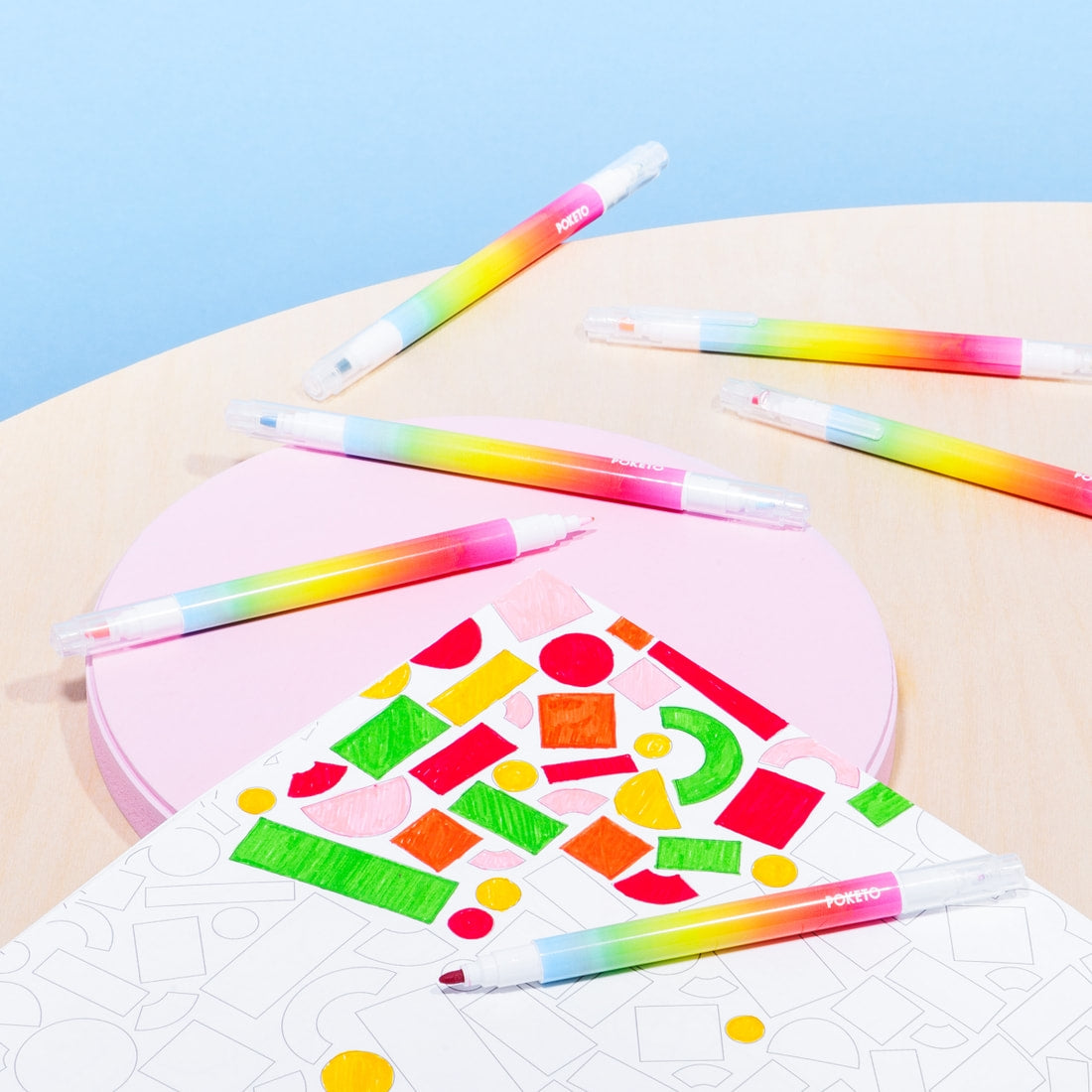 Poketo - Modernist Coloring Book - Vol. 3