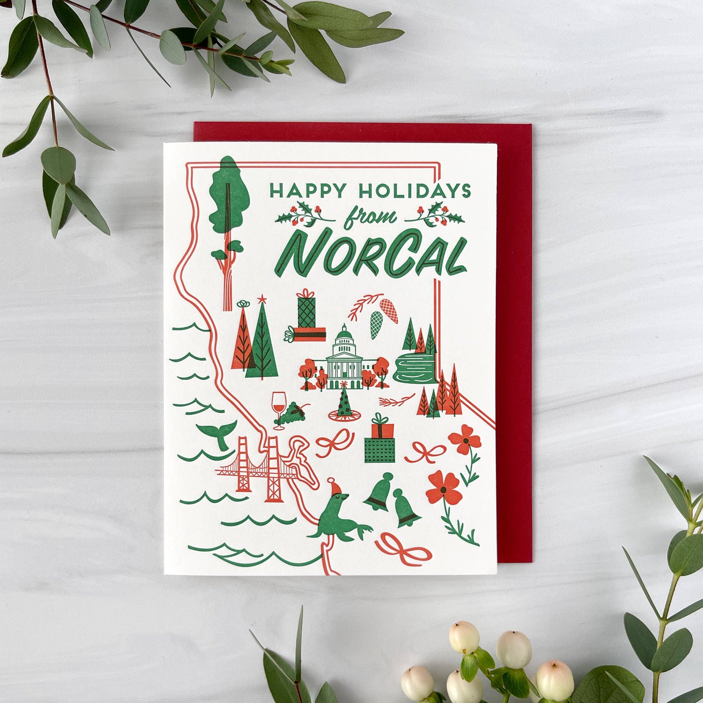 Paper Parasol Press - Happy Holidays from NorCal