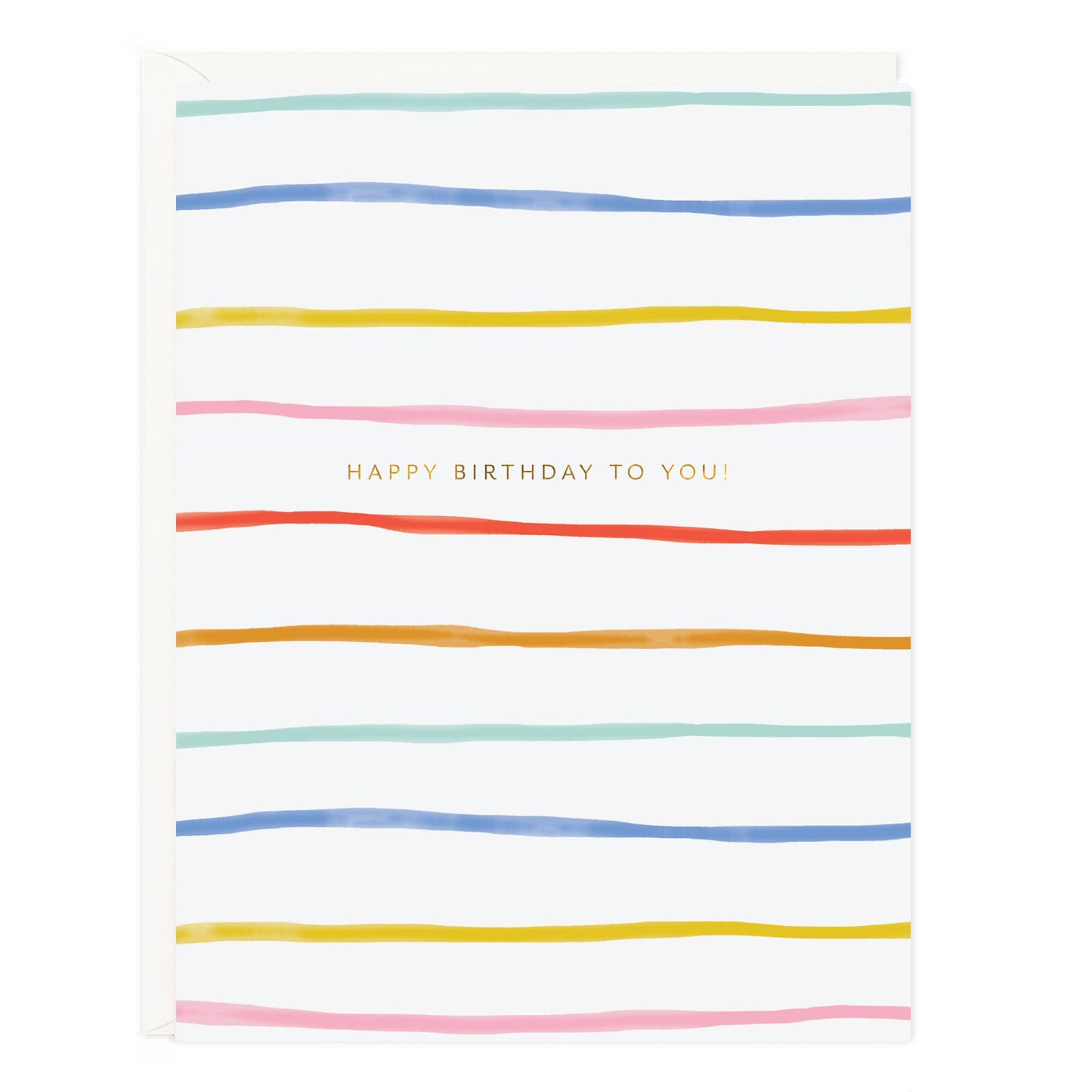 Ramona & Ruth - Birthday Stripes Card