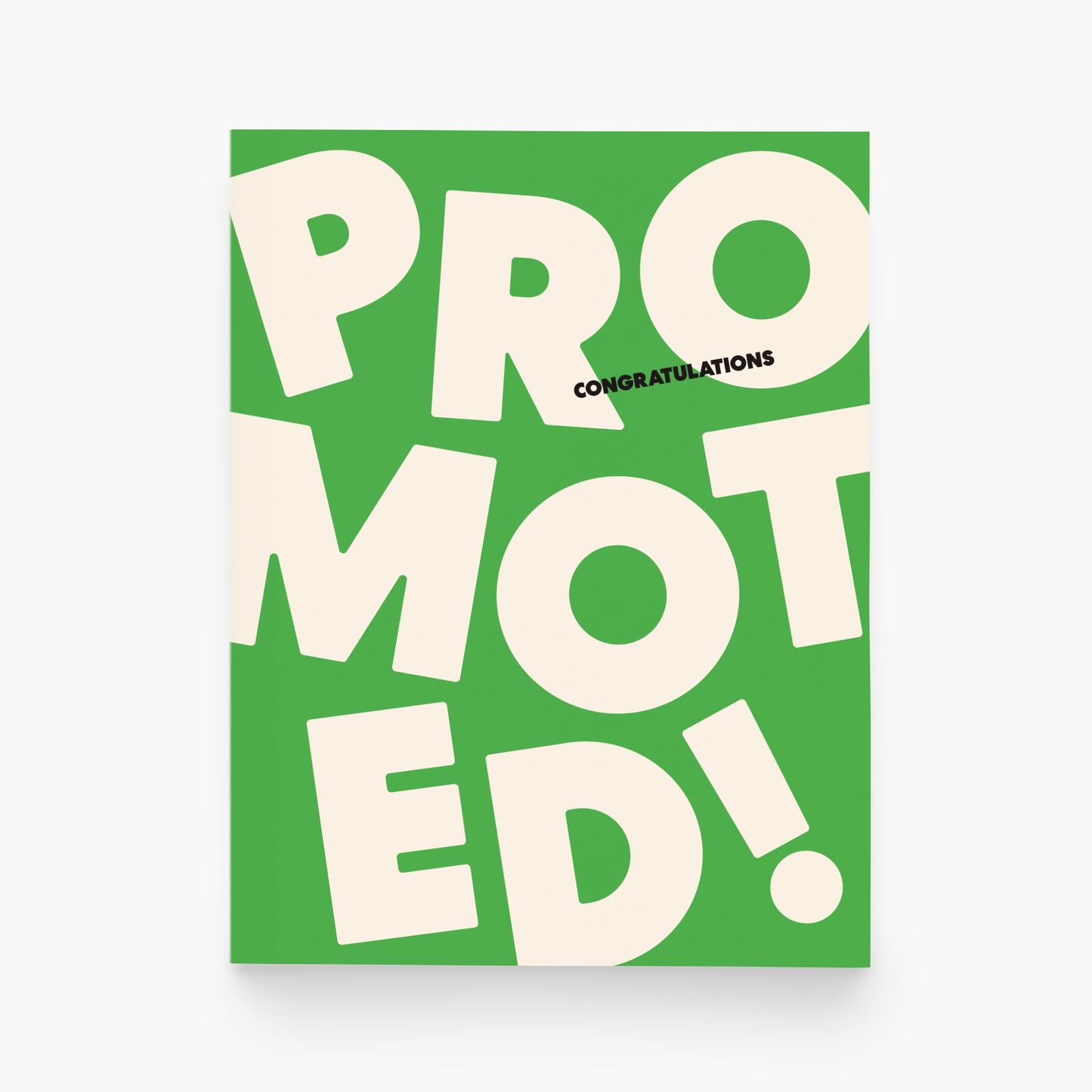 paper&stuff - Promoted! Congrats on the New Job Greeting Card