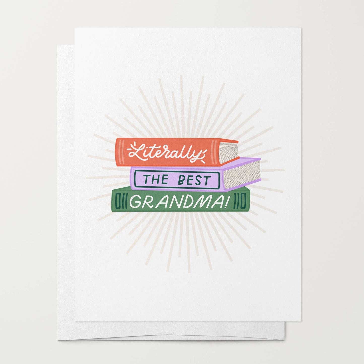 Just Follow Your Art - Literally The Best Grandma Card | Book Lover Greeting Cards