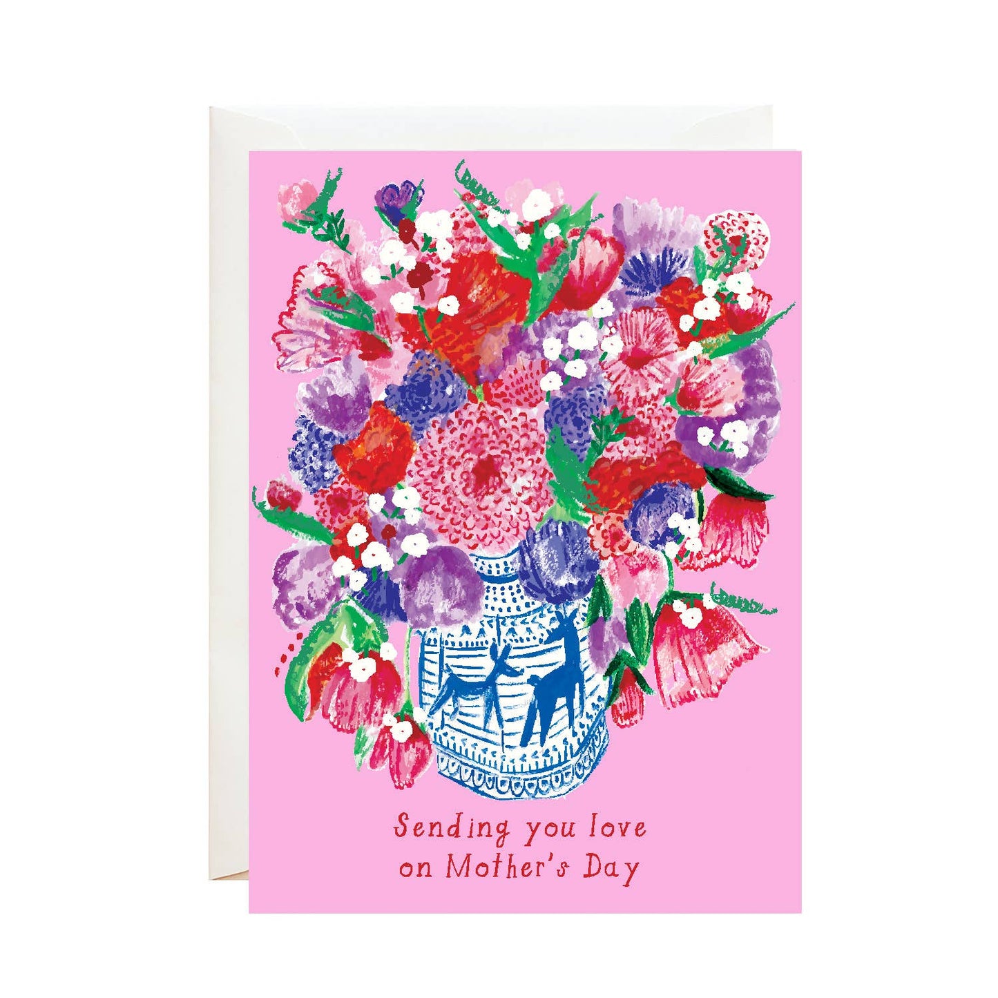 Mr. Boddington's Studio - Mum's Bouquet - Greeting Card