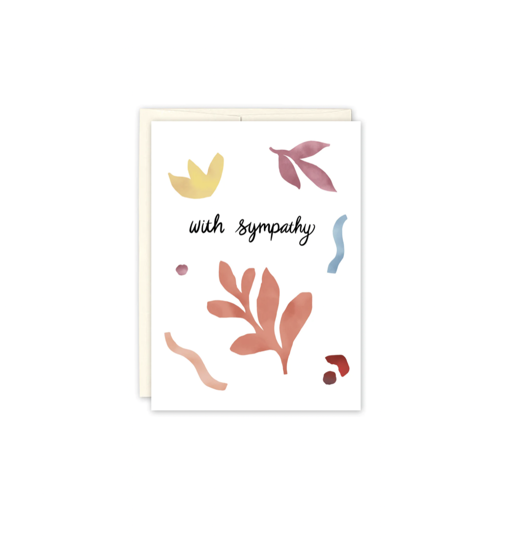 Black Joy Paper - Here For You Sympathy