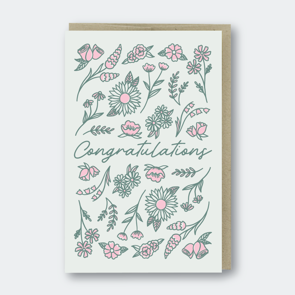 Pike Street Press - Congratulations Flowers