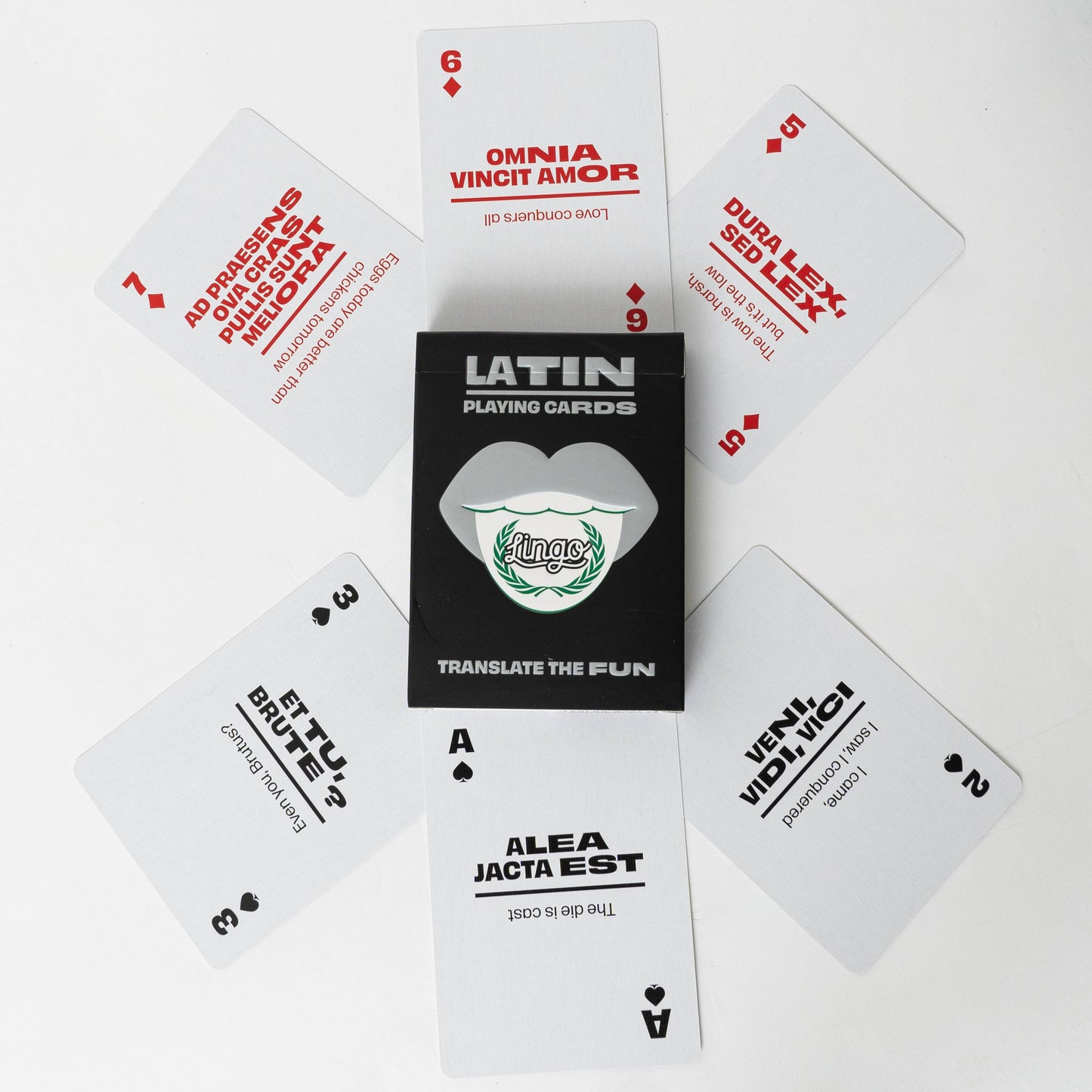 Lingo Playing Cards - Latin Lingo Playing Cards