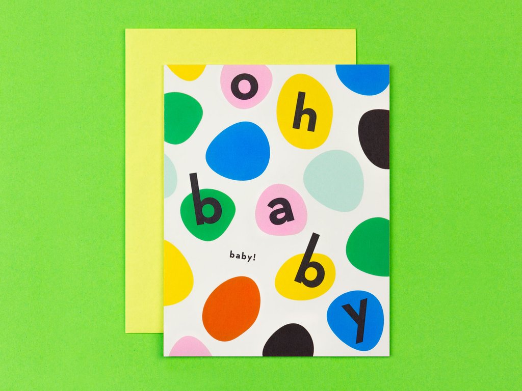 My Darlin' - Oh Baby Baby! Dots Card