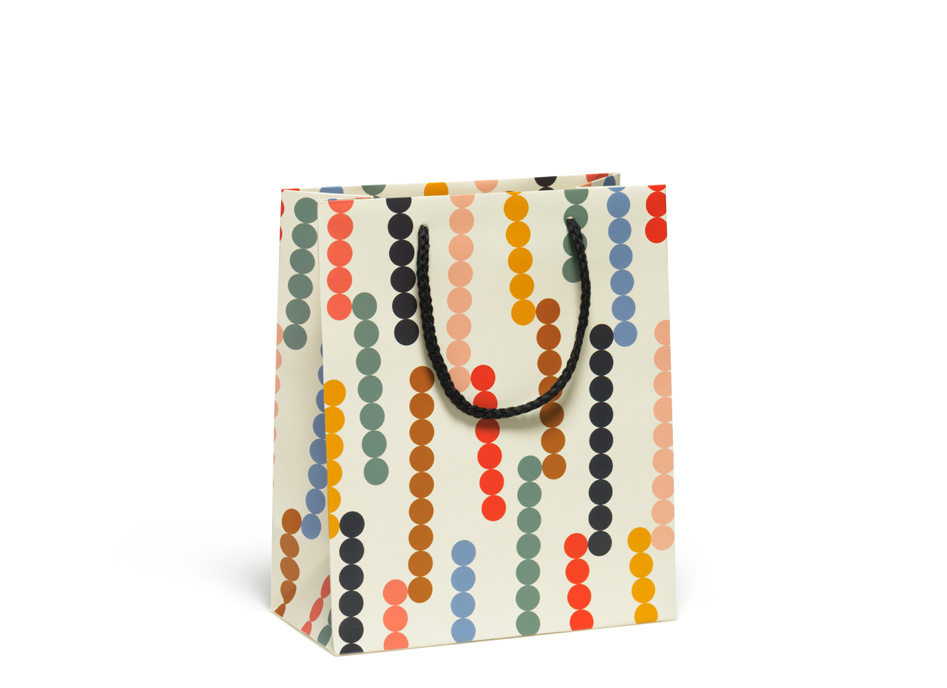 Red Cap Cards - Beaded Lines gift bag