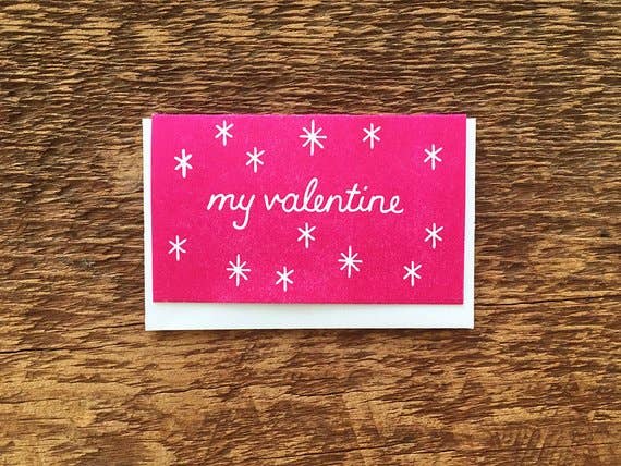 Noteworthy Paper - My Valentine Enclosure Card