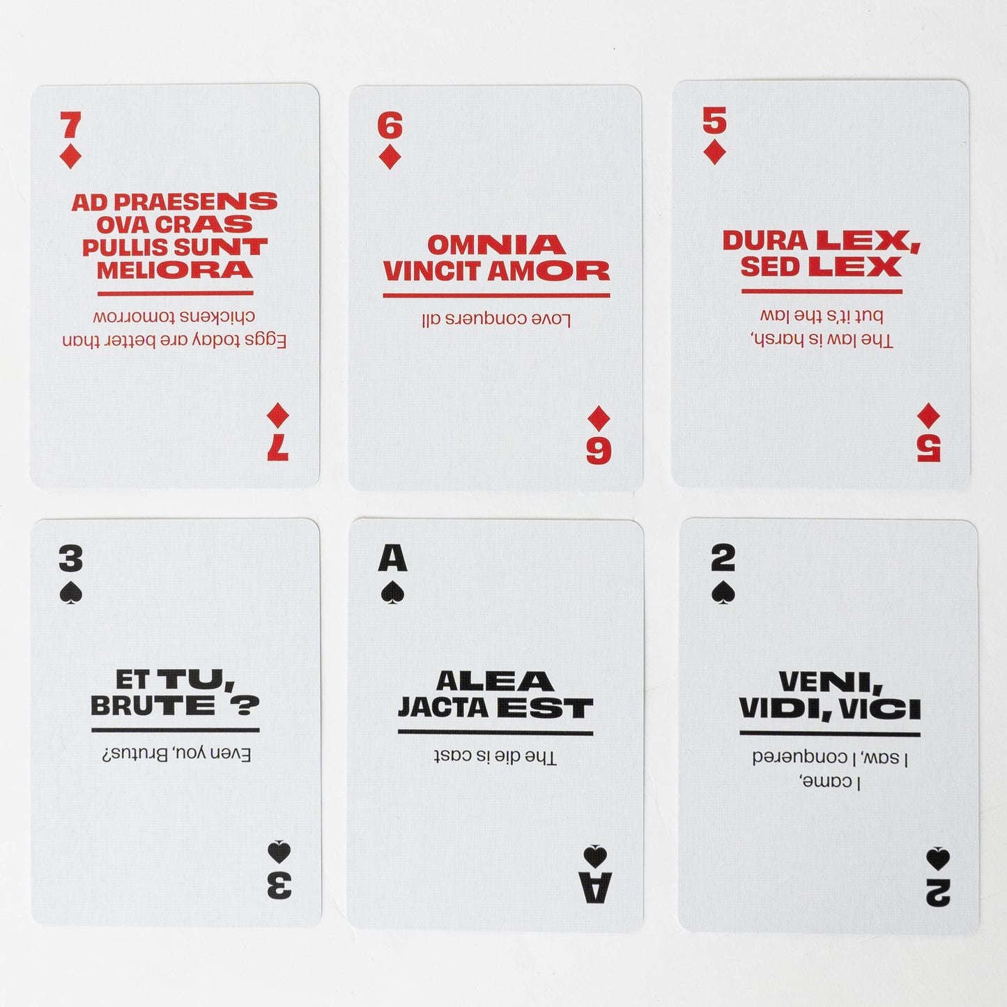 Lingo Playing Cards - Latin Lingo Playing Cards