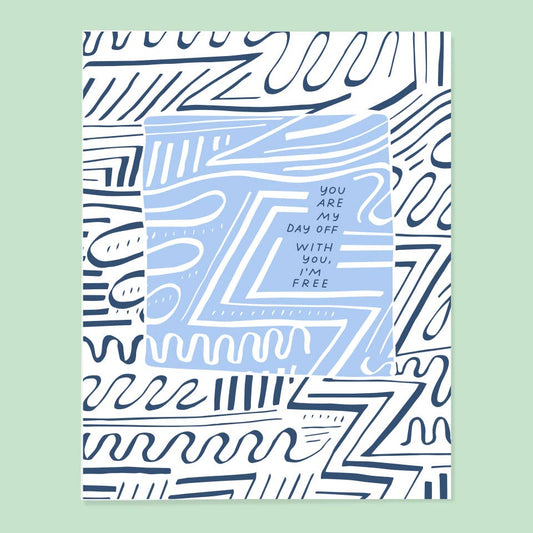 The Good Twin - Day Off-Card