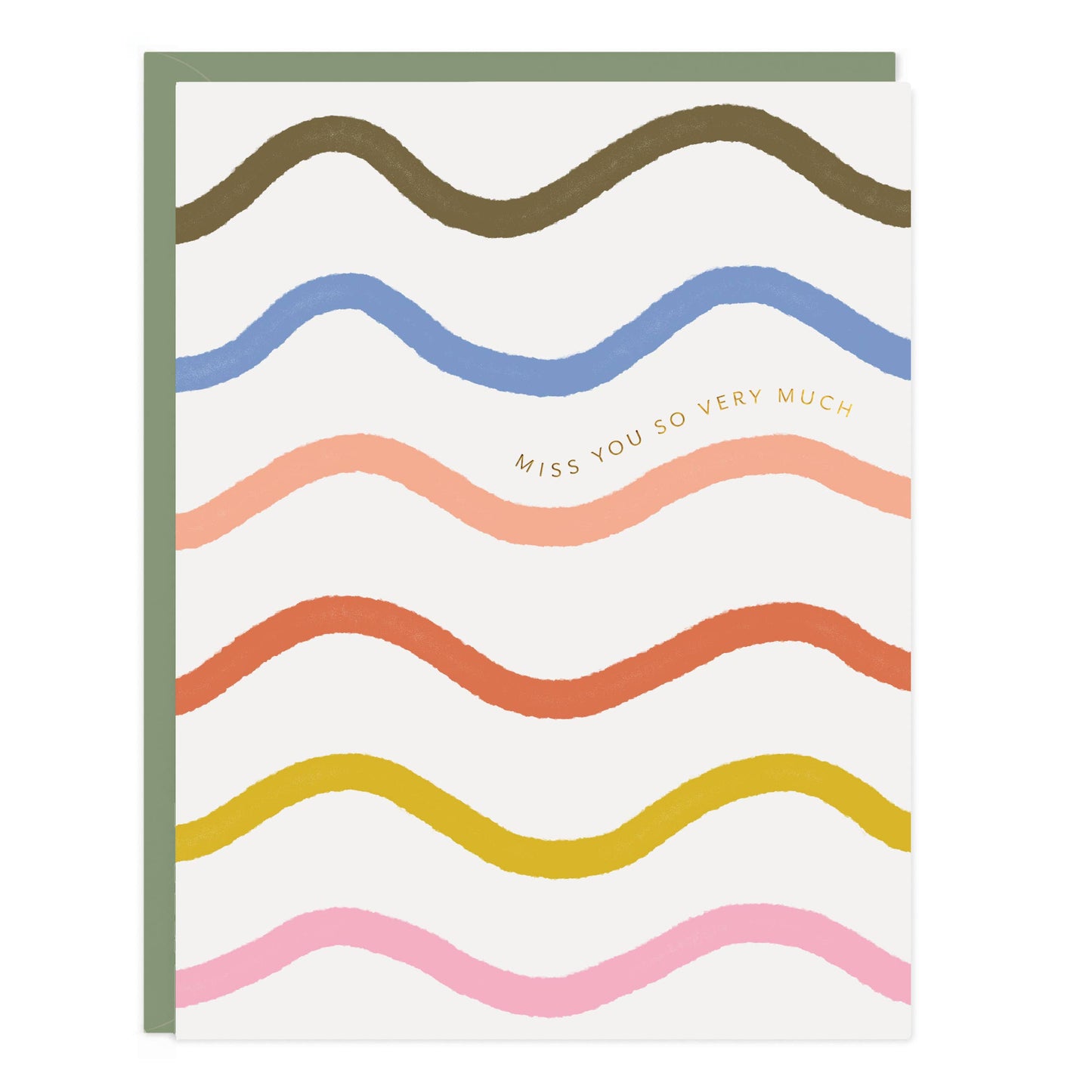 Ramona & Ruth - Miss You Wavy Card