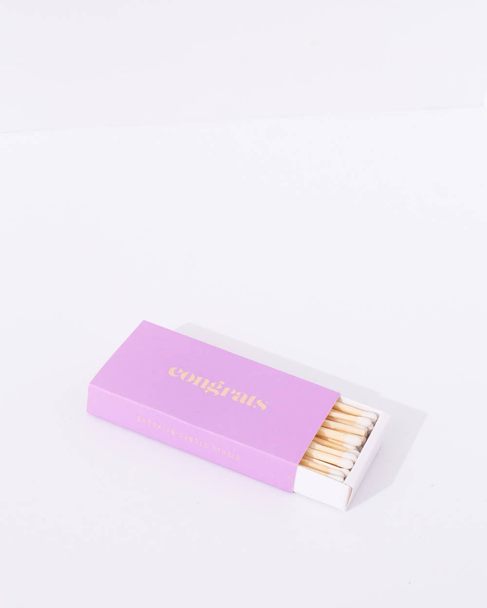 Brooklyn Candle Studio - Statement Matches - Congrats/Lilac