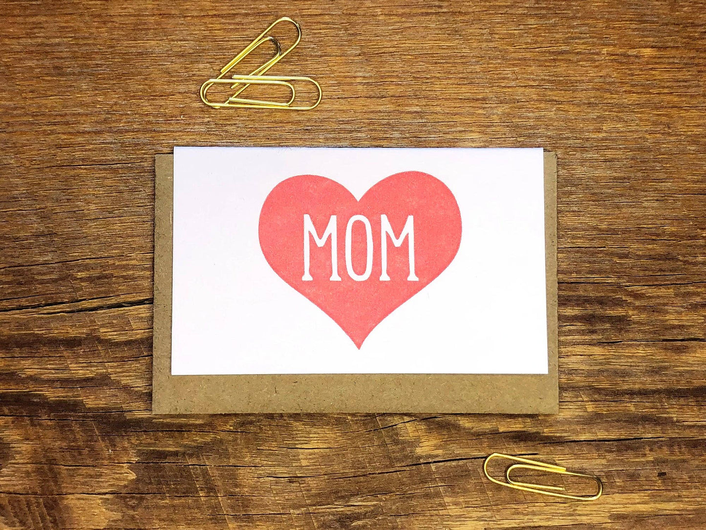 Noteworthy Paper & Press - Mom Heart Enclosure Card