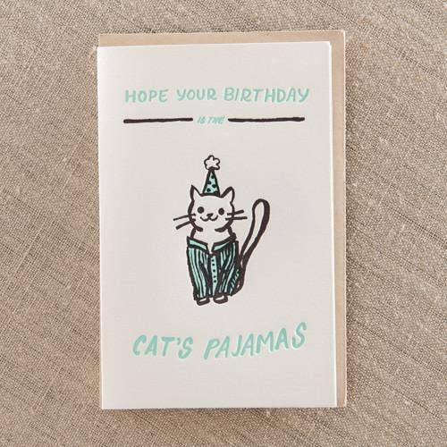 Pike Street Press - Birthday Cats Pajamas
