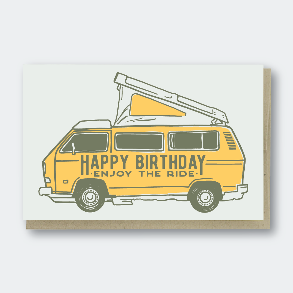 Pike Street Press - Camper Van Birthday