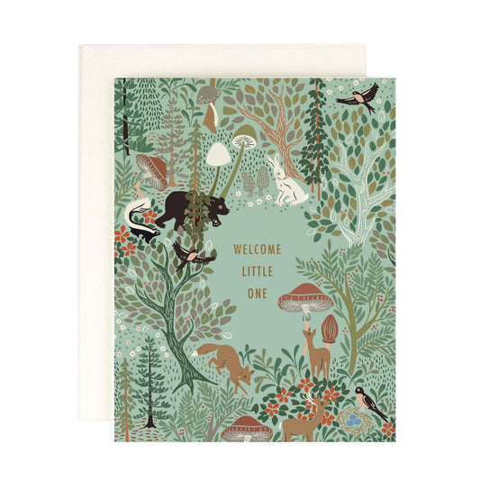 Amy Heitman - Woodland Baby Card