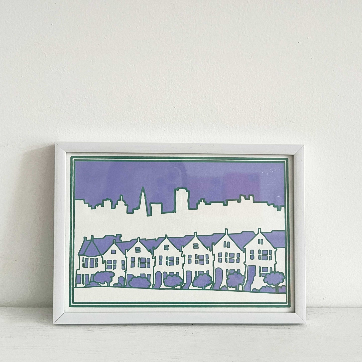 Anne Breedlove - Painted Ladies - Dark Purple