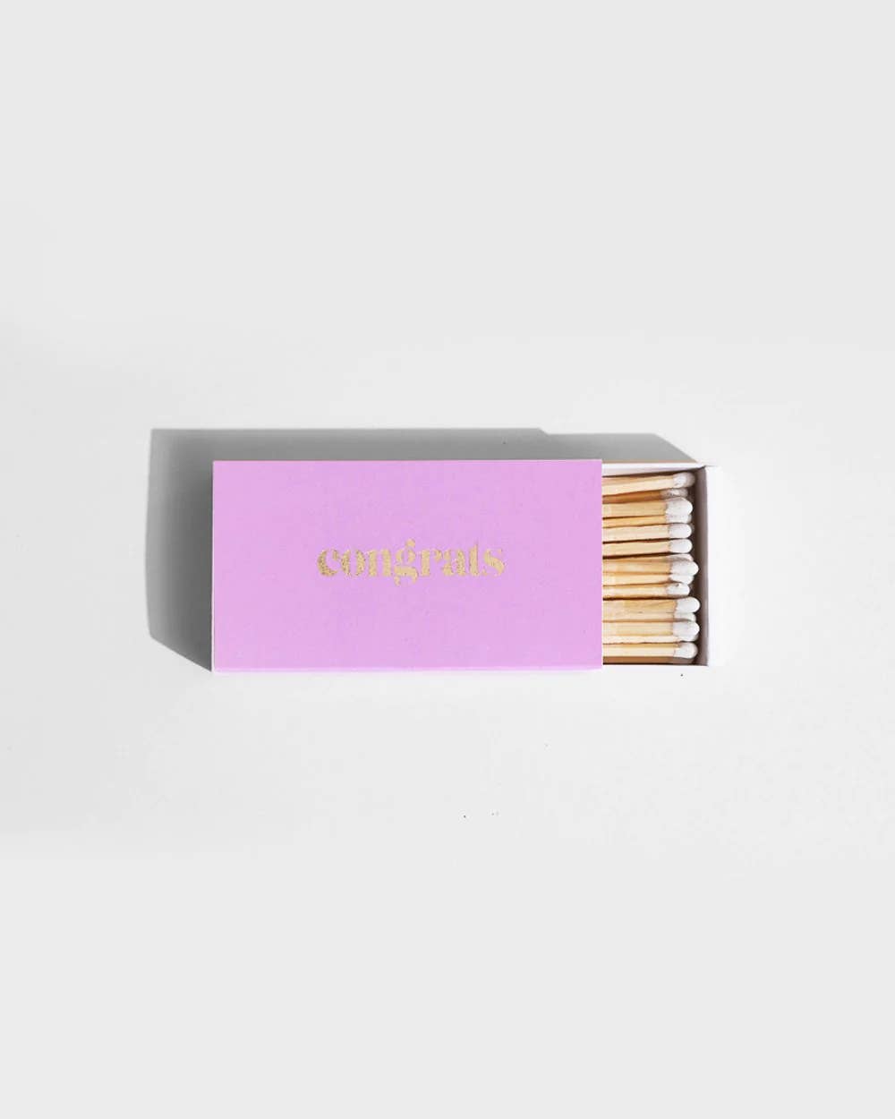 Brooklyn Candle Studio - Statement Matches - Congrats/Lilac