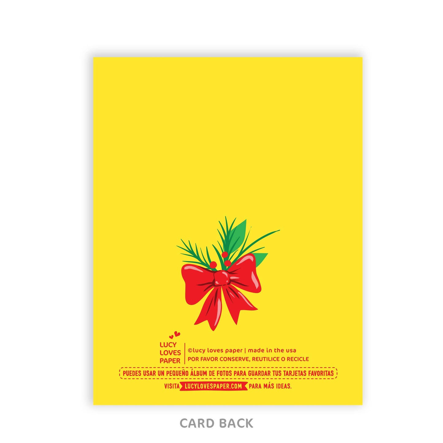 Lucy Loves Paper - ¨ ∞Felices Fiestas! Mexican Cake Christmas Card (A2)