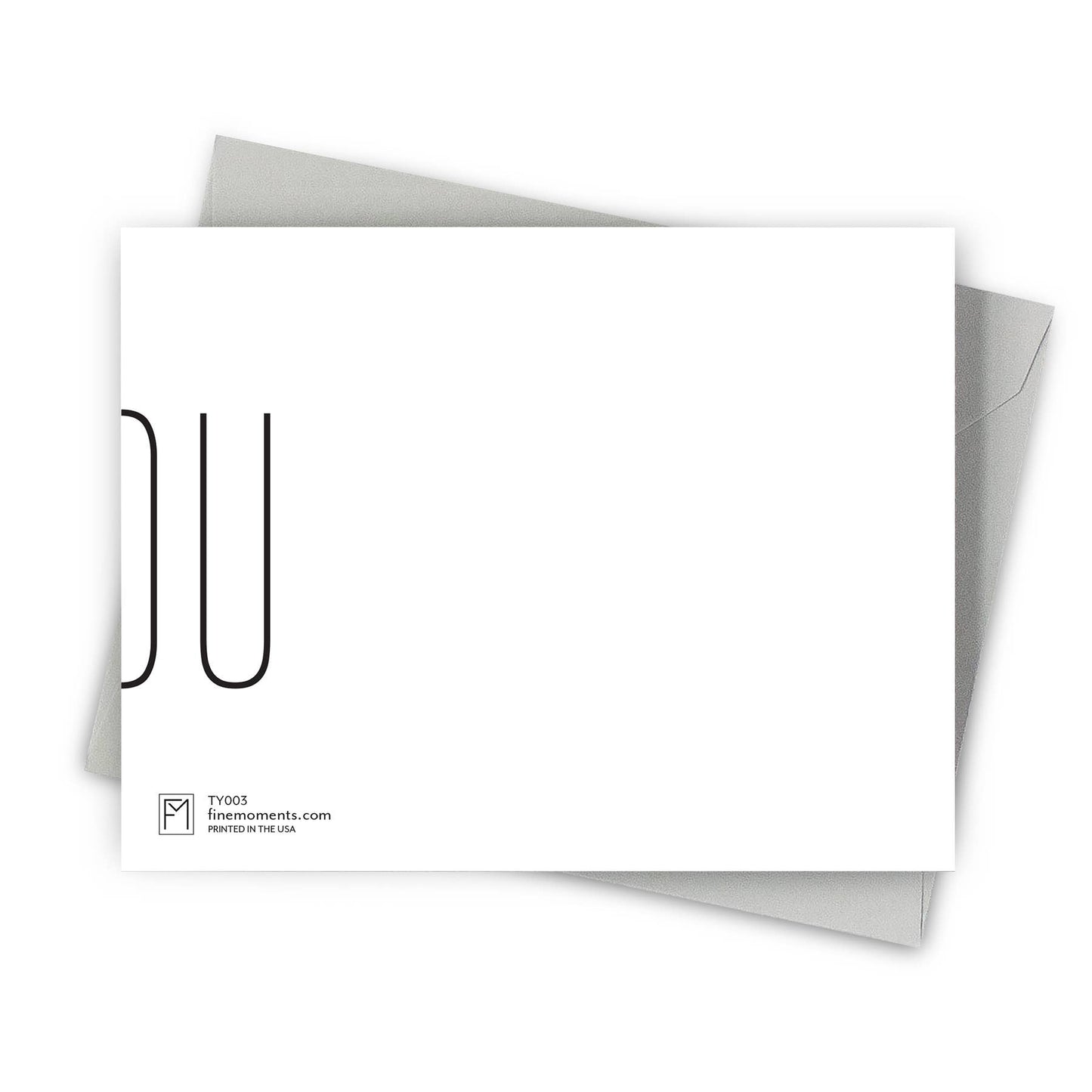 Fine Moments - A Big Thank You Card – Boxed Thank You Cards
