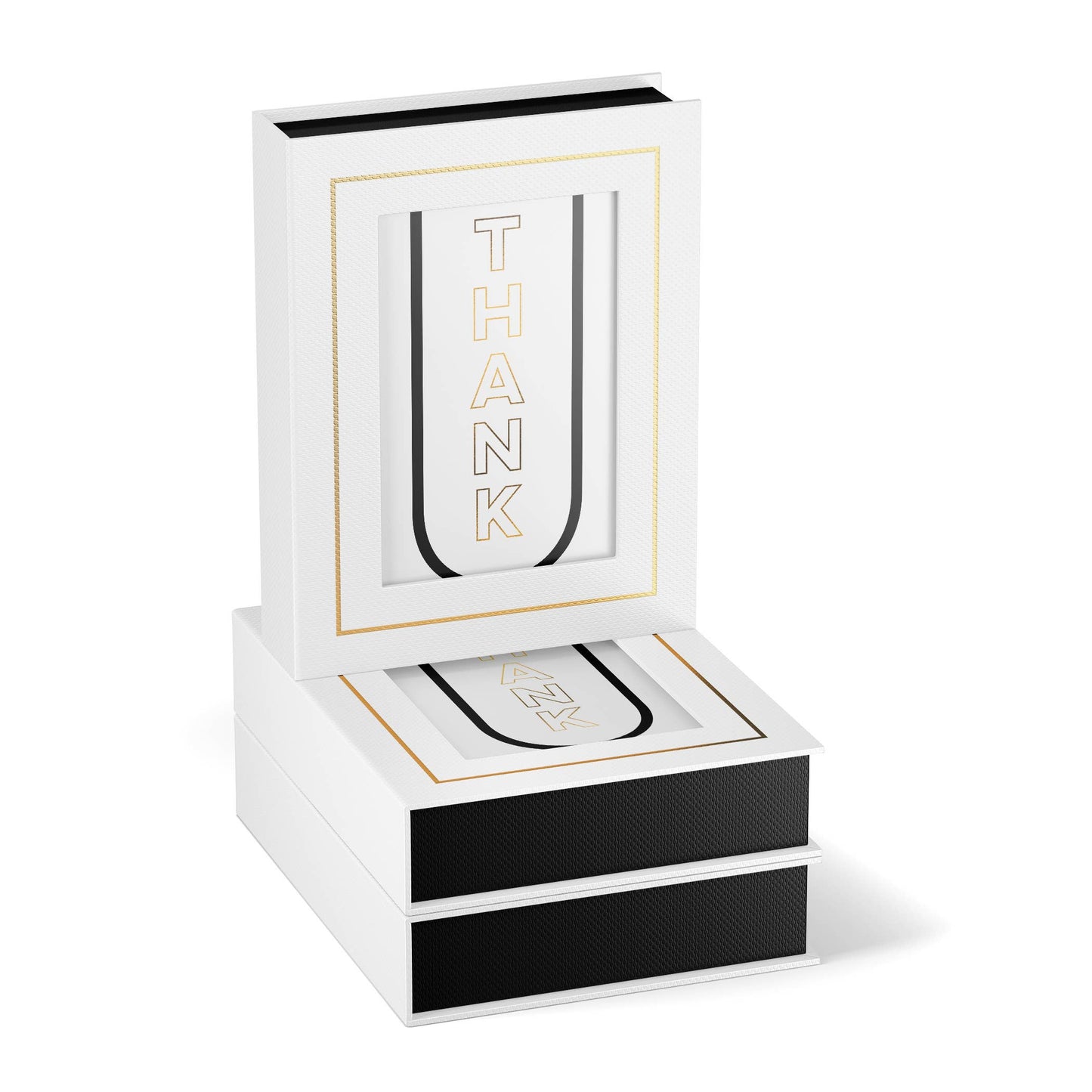 Fine Moments - Centered Thank U Card Thank You Cards
