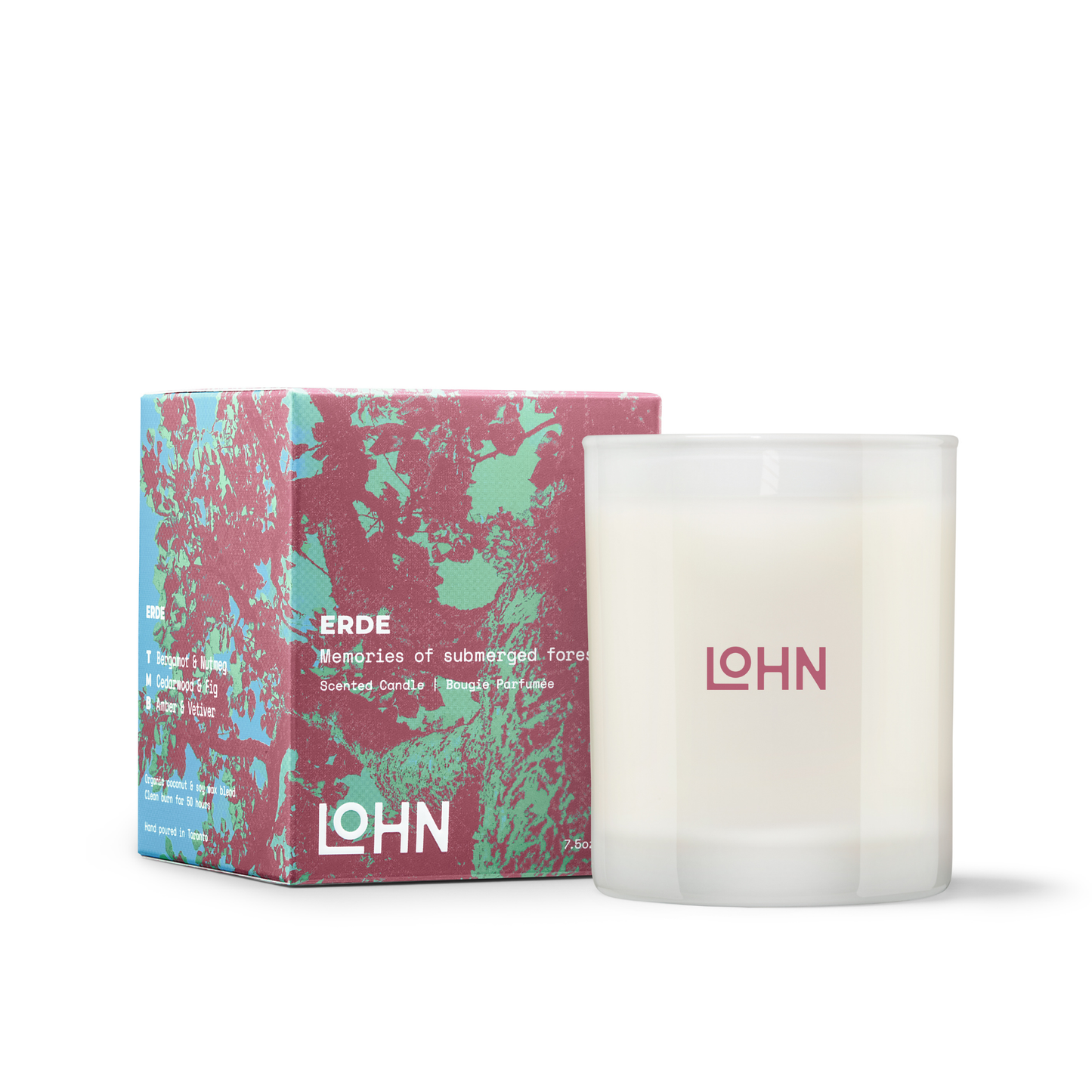 LOHN - 7.5oz Candle - ERDE Amber & Vetiver