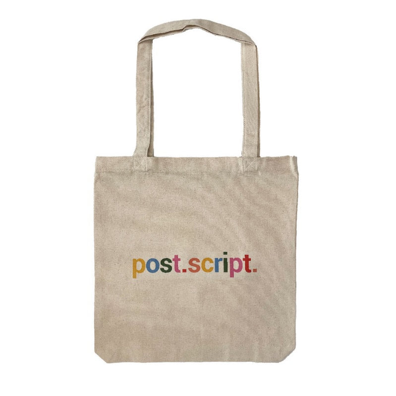 post.script. Birthday Tote