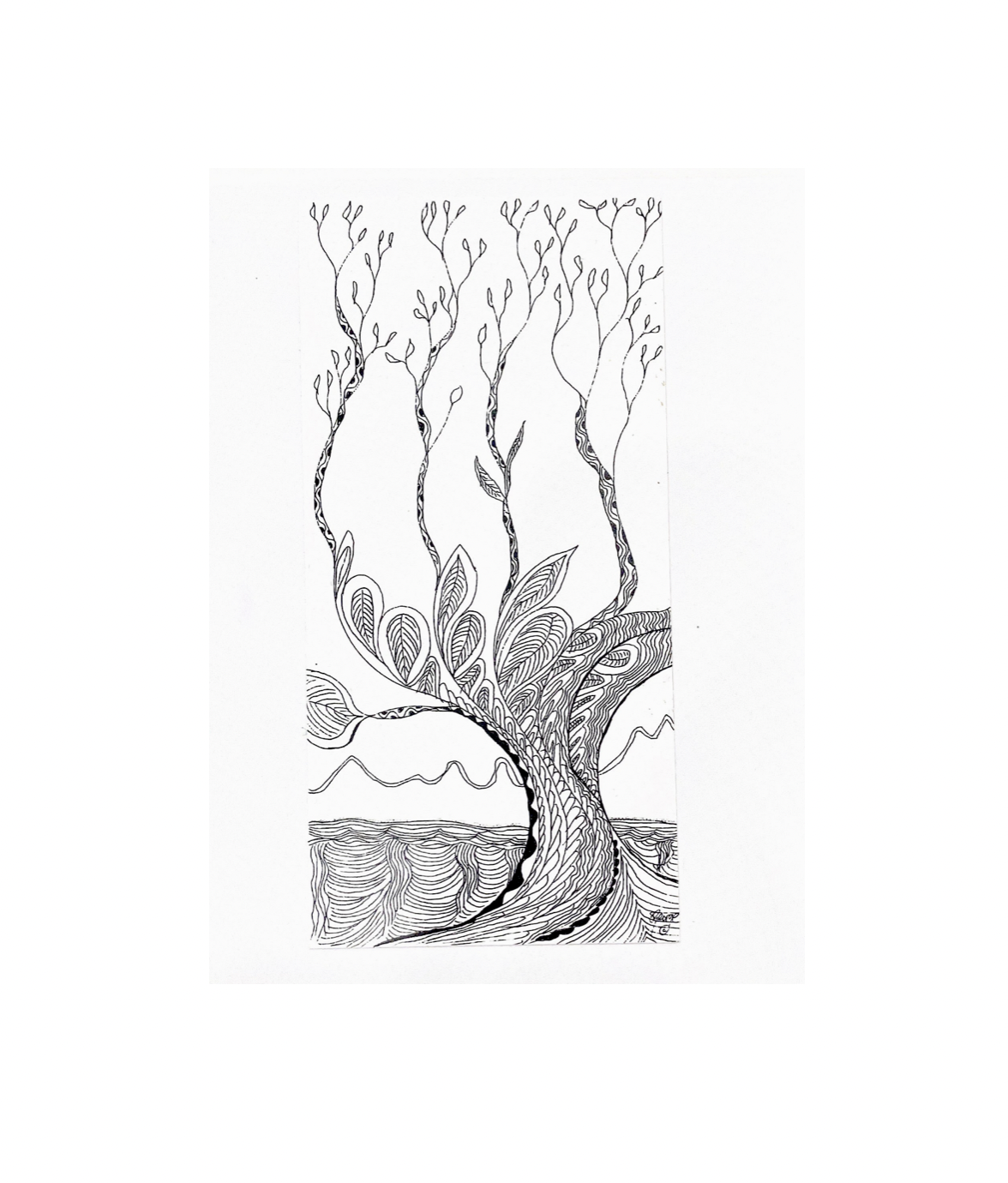 Susanne George - Giraffe Tree