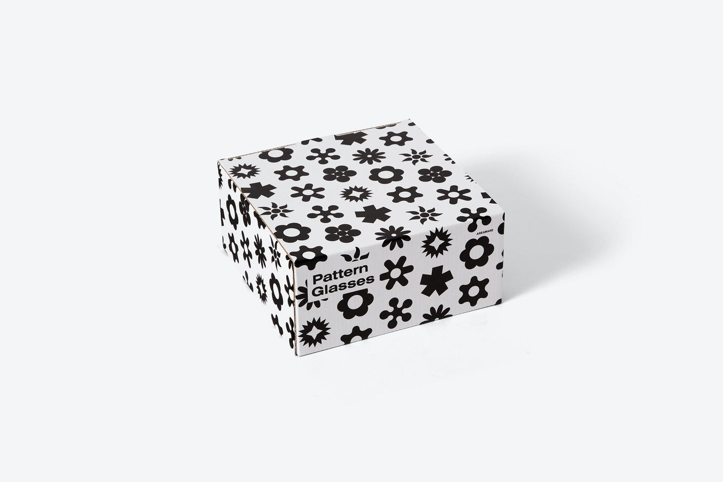 Areaware - Dusen Dusen Pattern Glasses - Black