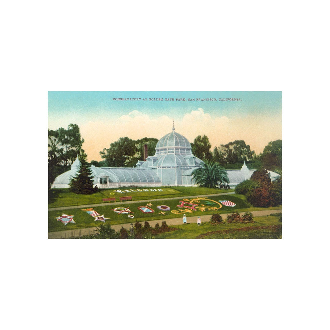 Found - Conservatory Postcard SF-377
