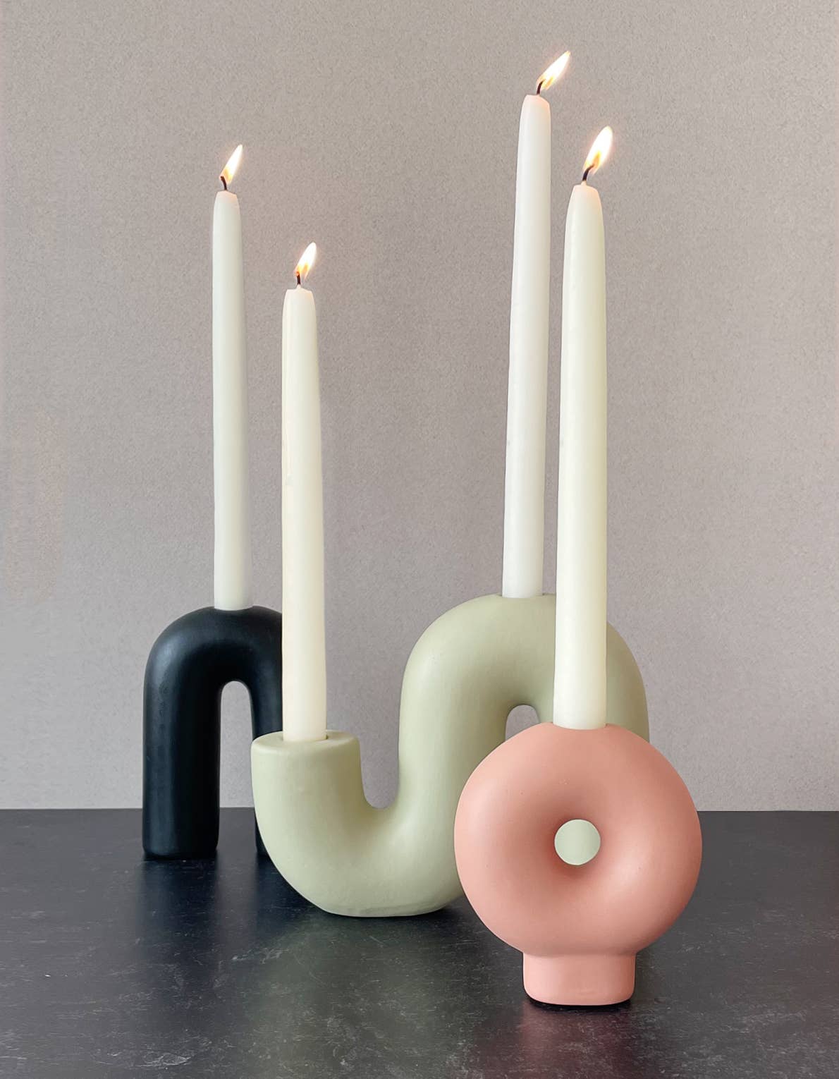BOTANICA - Natural White Taper Candles