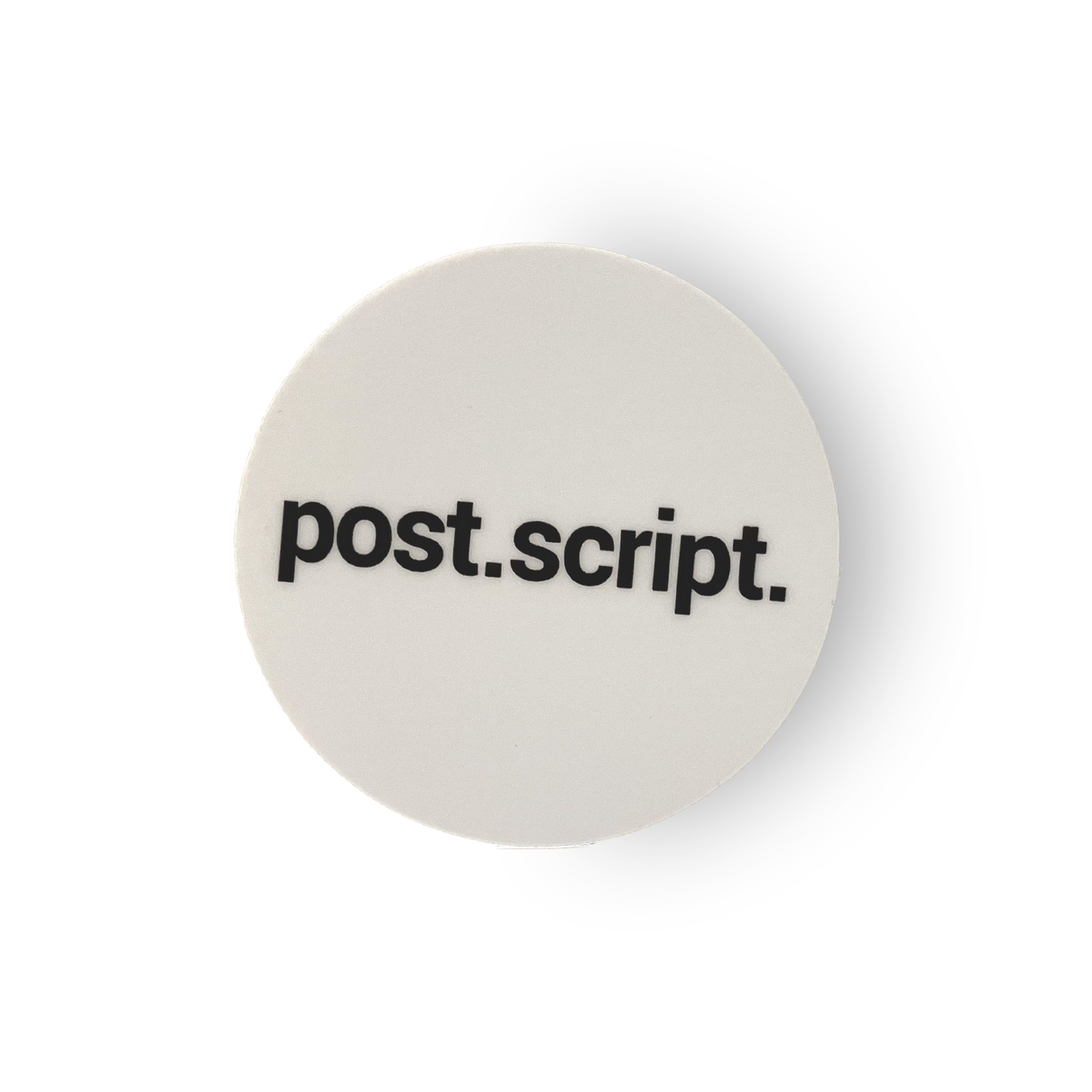 post.script. Sticker