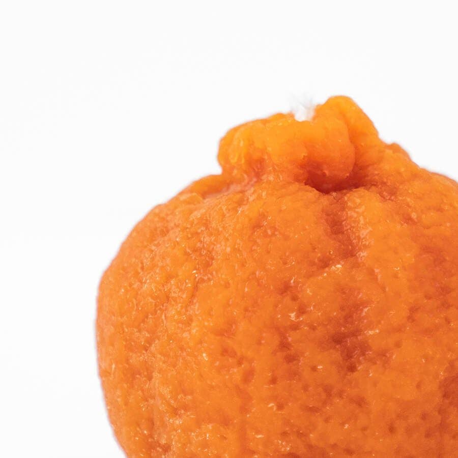 Happy Organics - Beeswax Mandarin Orange Candle