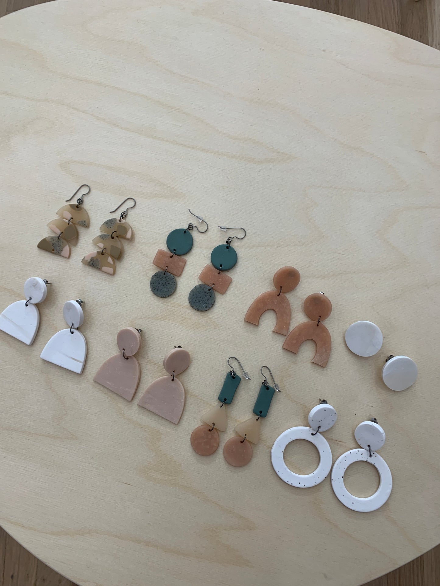 Hey Moon - Full Moon Studs Whitestorm