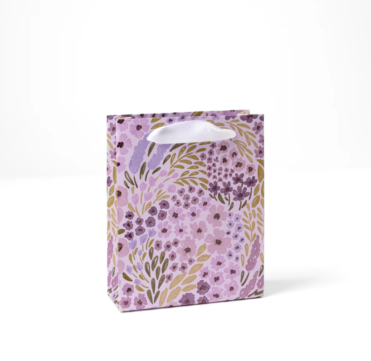 Elyse Breanne Design - Lilac Floral Gift Bag: Small