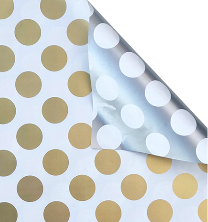 PS Wrapping Paper - Metallic Dot