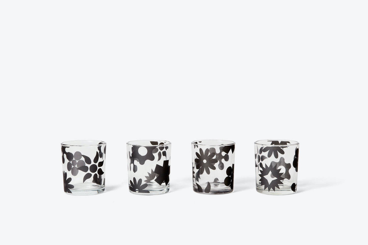Areaware - Dusen Dusen Pattern Glasses - Black