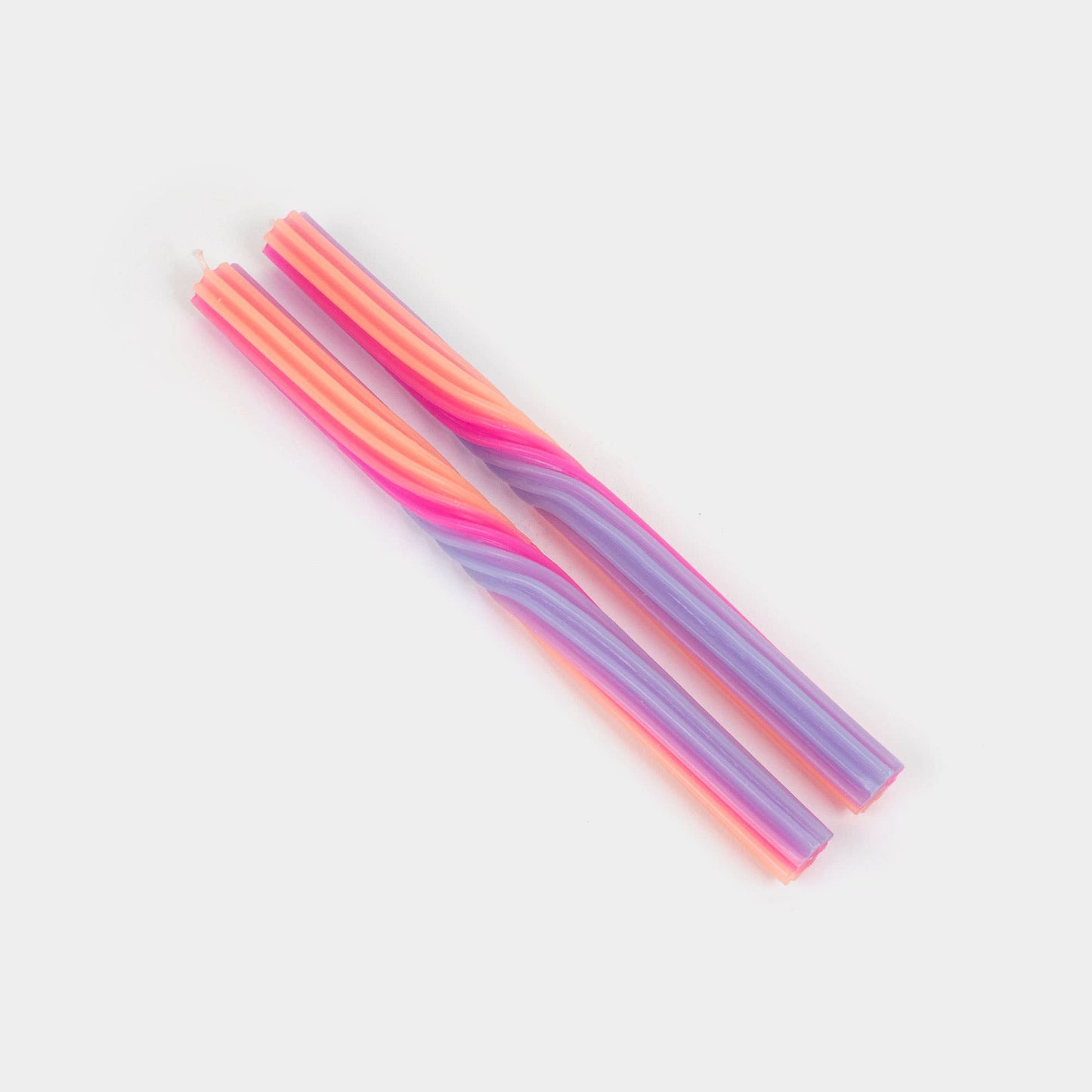 54 Celsius - Pivot Candles - Orange & Pink (2 Pack) - 11" Vibrant Tapers