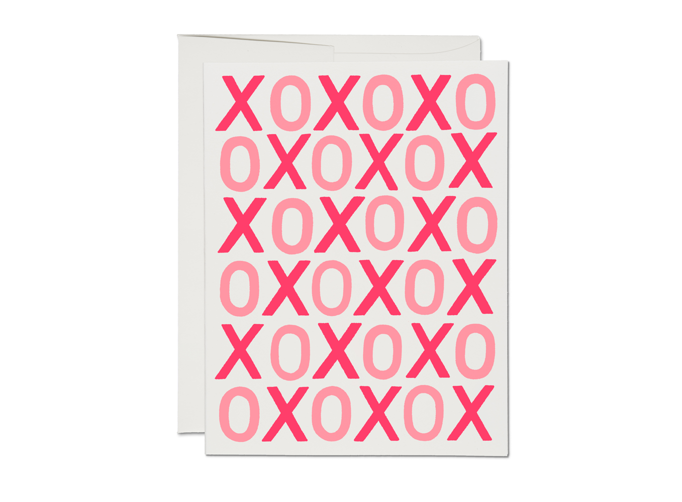 Red Cap Cards - Kisses and Hugs Valentine's Day greeting card