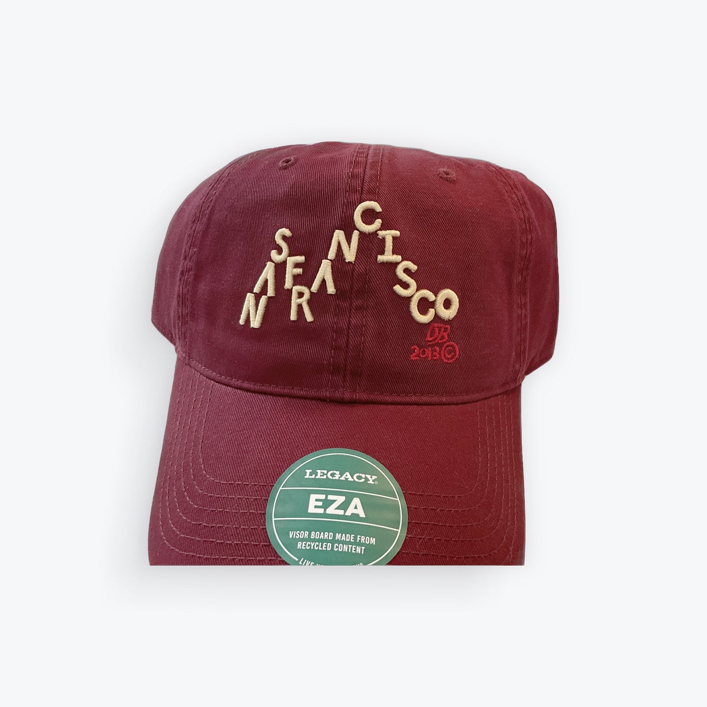 Douglas Brett - SF Cap - Burgundy / Gold