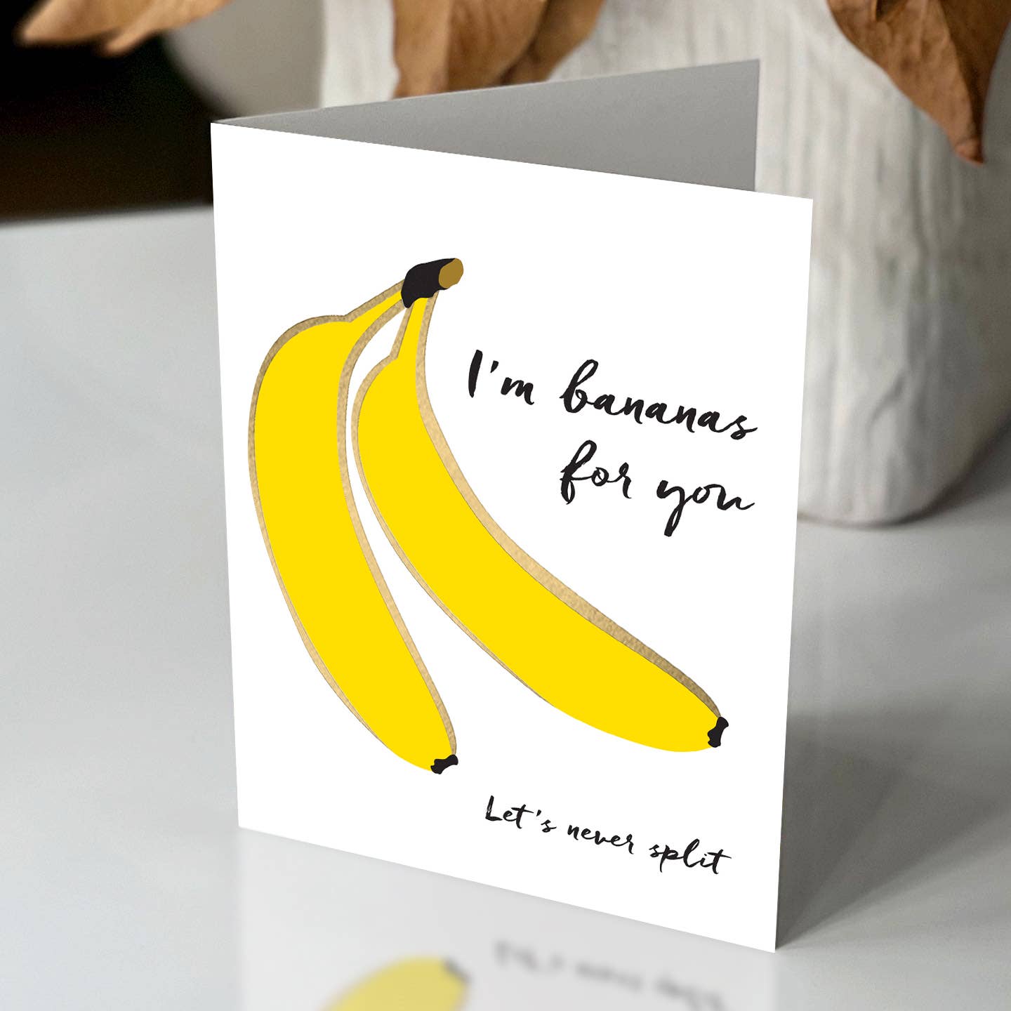 Fine Moments - Banana Split - Adorable Love Card