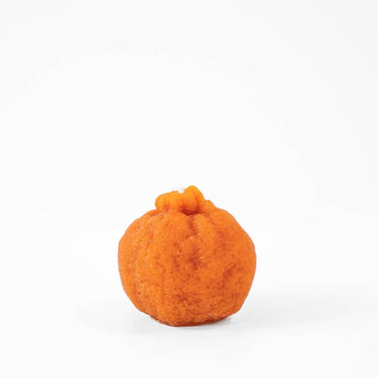 Happy Organics - Beeswax Mandarin Orange Candle