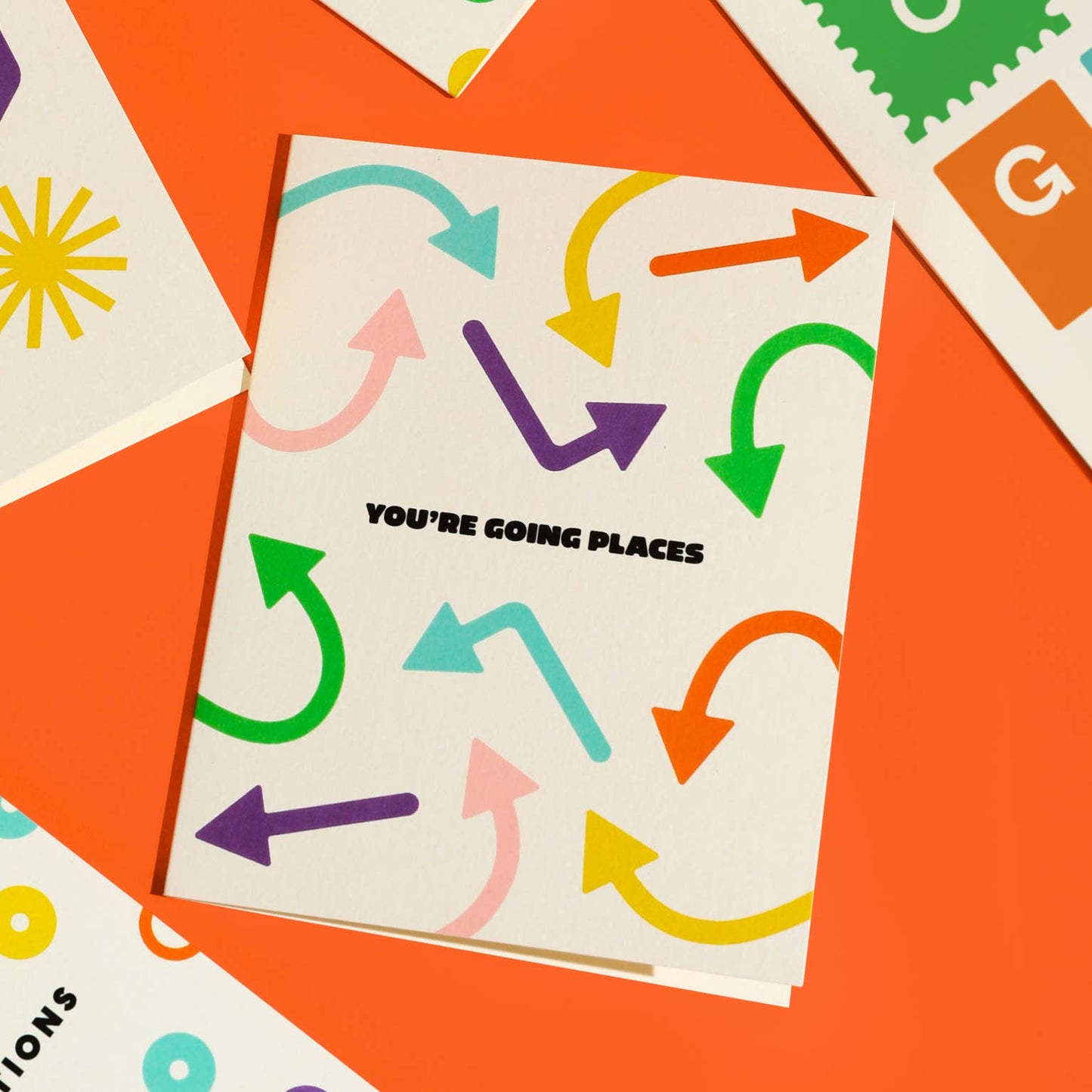 paper&stuff - You're Going Places Greeting Card