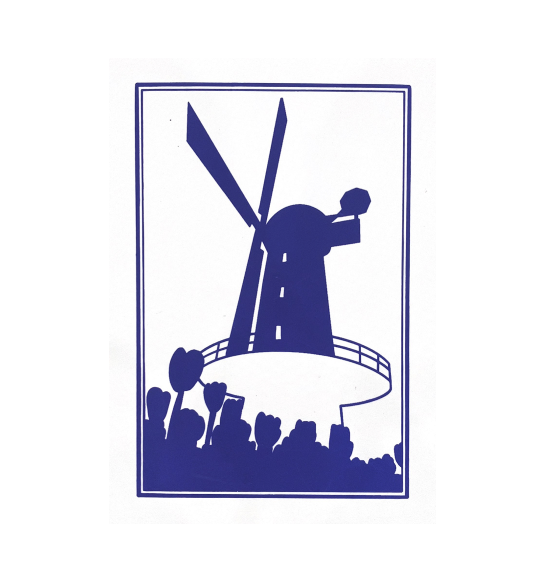 Anne Breedlove - GG Park Windmill Postcard 1 - A6